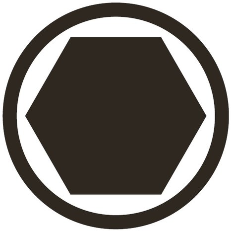 Bgs Technic Int. Hex. Bit 7 mm, 30 mm lang, 5/16 drive