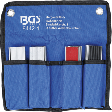 Bgs Technic Beschermbekken-set voor bankschroef 125mm 8-dlg