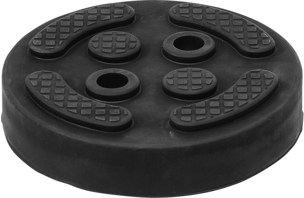 Rubberschijf voor hefplatforms diameter 140 mm