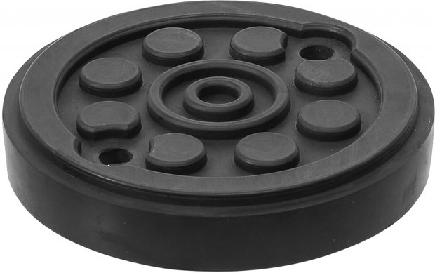 Rubberschijf voor hefplatforms diameter 120 mm