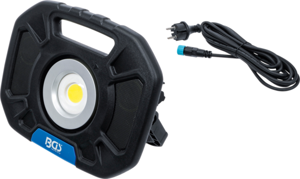 COB-LED-werkspotlamp 40W met geintegreerde speakers