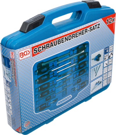 Schroevendraaier-set 6,3 mm (1/4) 12-dlg