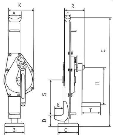 Dommekracht 5 ton, 30,00kg