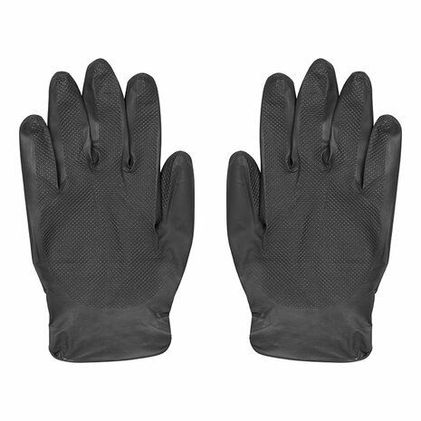 Gripp-It nitril handschoenen L 4 stuks op kaart
