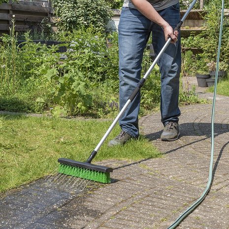 Waterbezem met tuinslangaansluiting