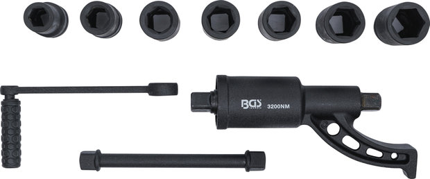 Bgs Technic Koppelvermenigvuldiger set 25 mm (1) 10-delig