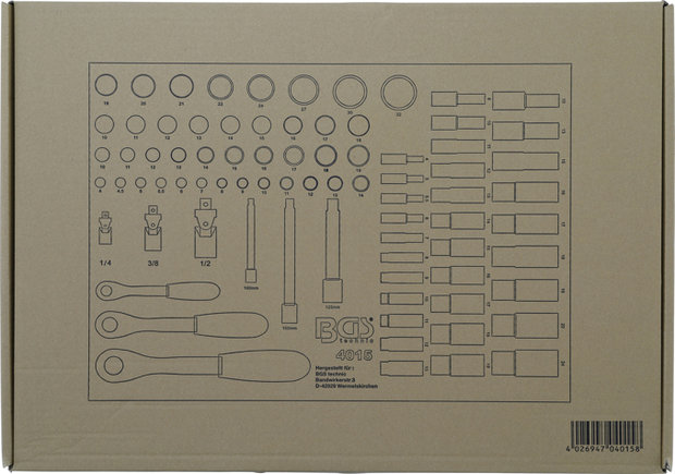 Dopsleutelset 80-dlg