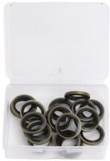 Assortiment Carterplugringen rubber 16mm 20-delige