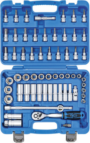 Dopsleutelset 10 mm (3/8) inches 61-dlg