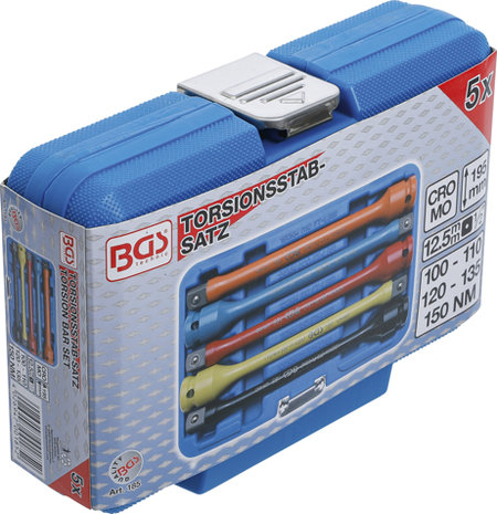Bgs Technic Moment verlengstukset (1/2) 100 - 150 Nm 5-delige