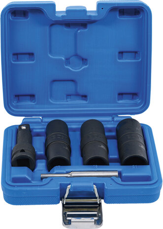 Speciale kracht dopsleutel kniestukkenset Zeskant en schroevendraaier 17 - 19 - 21 mm (1/2) 3-dlg