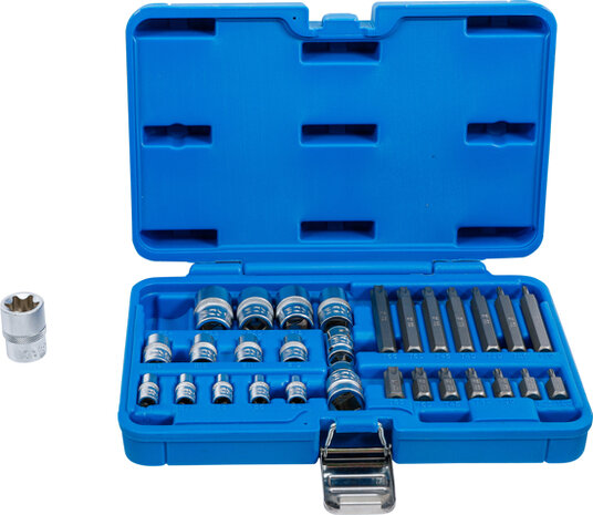 Bgs Technic Bit- en doppenset inwendig torx (voor Torx) 30 delig