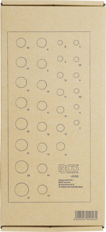 Bgs Technic 1/3 Gereedschap module 1/4 en 1/2 12-kant. dopsleutel set