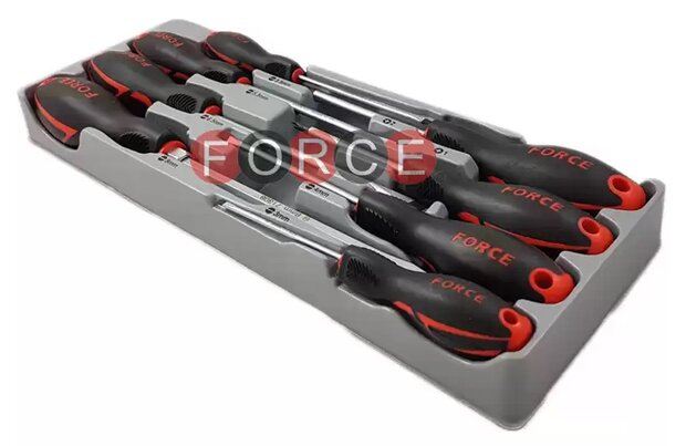 Screwdriver set 8 delig