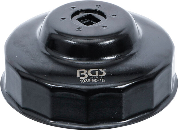 Bgs Technic Oliefiltersleutel 15-kant diameter 90 mm voor Honda, Mazda, Nissan, Subaru, Toyota