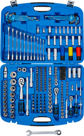 Bgs Technic Dopsleutel (1/4) / (3/8) / (1/2) aandrijving 218-delig