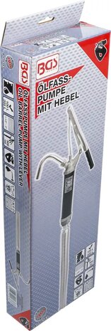 Bgs Technic Vatenpomp, hevel bediening