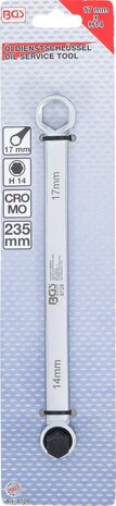 Bgs Technic Olieplugsleutel 17 mm x H14