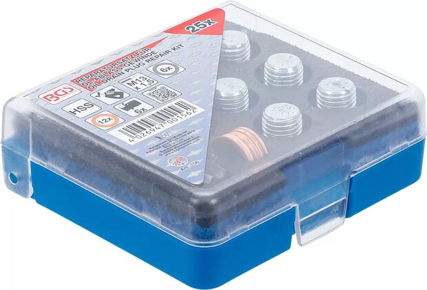 Bgs Technic Reparatieset voor olieaftap schroefdraad M13 x 1,5 mm
