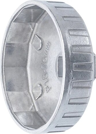 Bgs Technic Oliefiltersleutel 15-kant diameter 75 mm voor Chrysler, GM