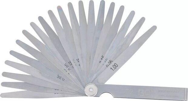Bgs Technic Precisie voelermaten 20 bladen