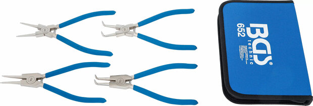 Bgs Technic Borgringtangset 250 mm 4-dlg