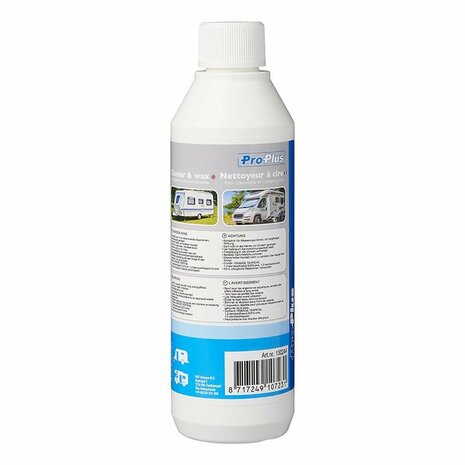 Reiniger Wax 500ml voor caravan en camper
