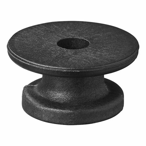 Koordhouder rond kunststof
