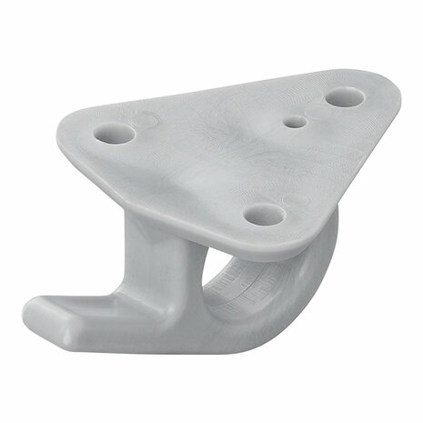 Touwhaak kunststof met oog 48x45mm x5 stuks