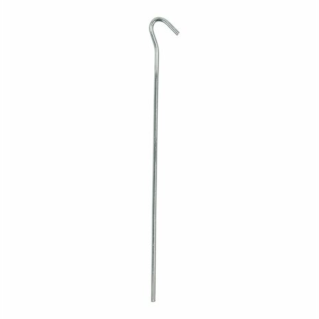 Tentharing 25cm metaal met open oog