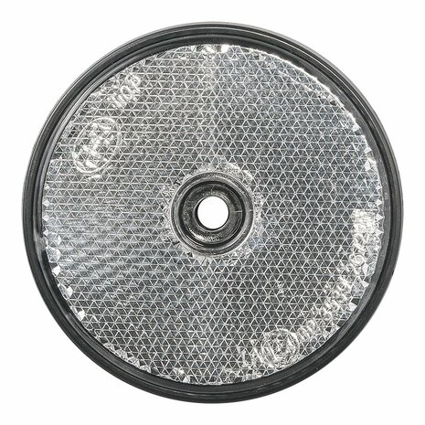 Reflector wit 60mm schroefbevestiging