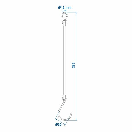Borgketting PVC