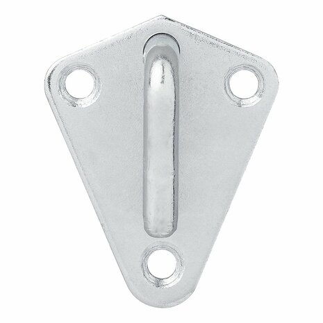 Touwhaak metaal 40x45mm gelast
