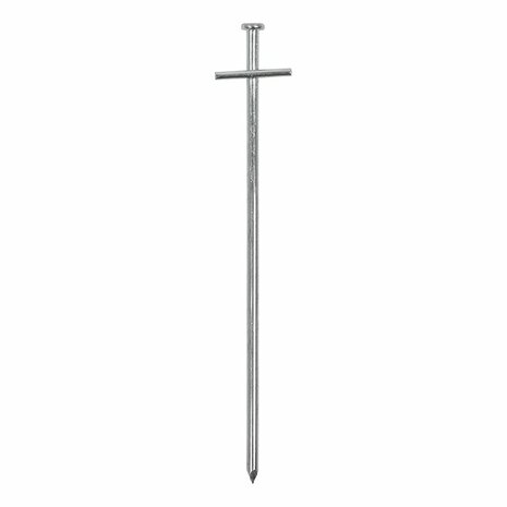 Rotspen 23cm metaal met aangelaste dwarspen
