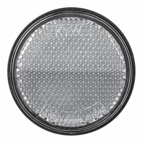 Reflector wit 60mm met bout 5mm