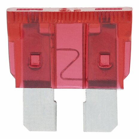 Steekzekeringen standaard 10A rood 6 stuks in blister