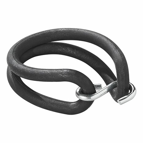 Spanrubber 200mm met S-haak
