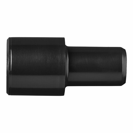 Afvoerbuis overgangsstuk  dia 28 mm naar  dia 19 mm PE zwart