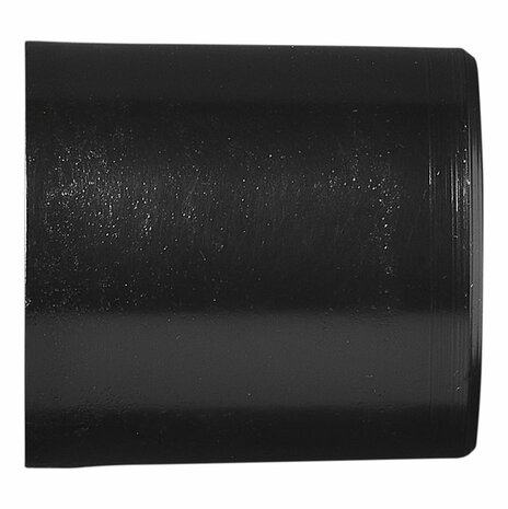Afvoerbuis reduceerstuk  dia 28 mm naar  dia 17 mm PE zwart