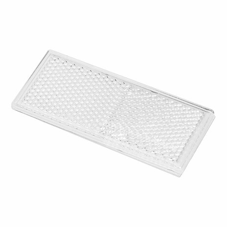 Reflector wit 82x36mm zelfklevend 2 stuks in blister
