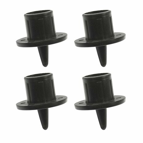 Puntdop 25mm 4 stuks in blister