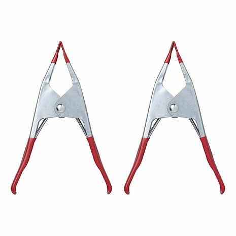 Klemmen metaal - set van 2 stuks