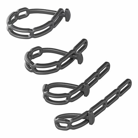 Spanrubber 5-gaats 355 x 25 mm