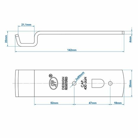 Tegenstuk voor spansluiting SPP Z-01A
