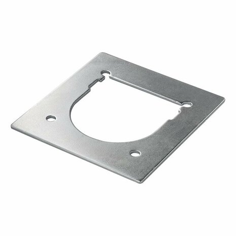 Montageplaat voor sjoroog enkel 142x132mm x2 stuks