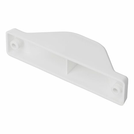 Onderzijde deurvanger wit voor caravan/camper