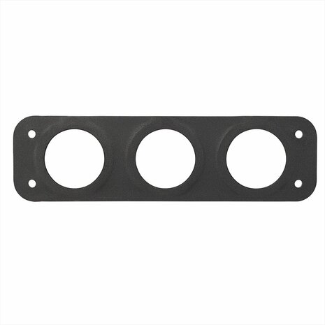 Inbouw- installatieframe drievoudig