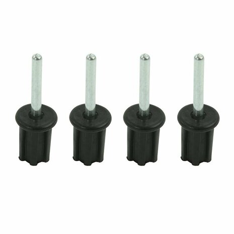 Bovendop 22mm met pin 4 stuks in blister