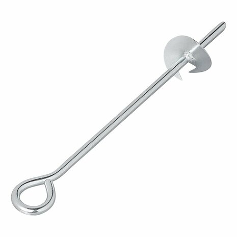 Schoepharing 39 cm gegalvaniseerd staal met oog