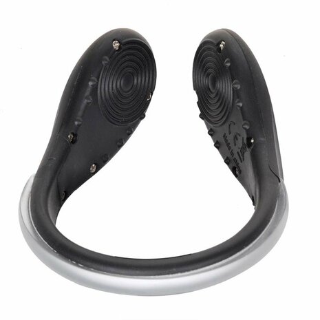 Veiligheids schoenclip LED rood - set van 2 stuks